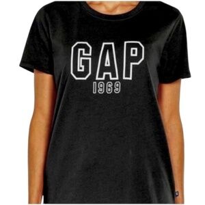 GAP 1969 Black T-Shirt Ladies Large Tee